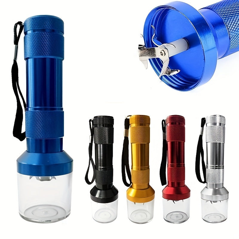 1pc, New Fashion Electric Tobacco Crusher, Spice Crusher, Smoke Herb Crusher, Grass Crusher, Tobacco Grinder