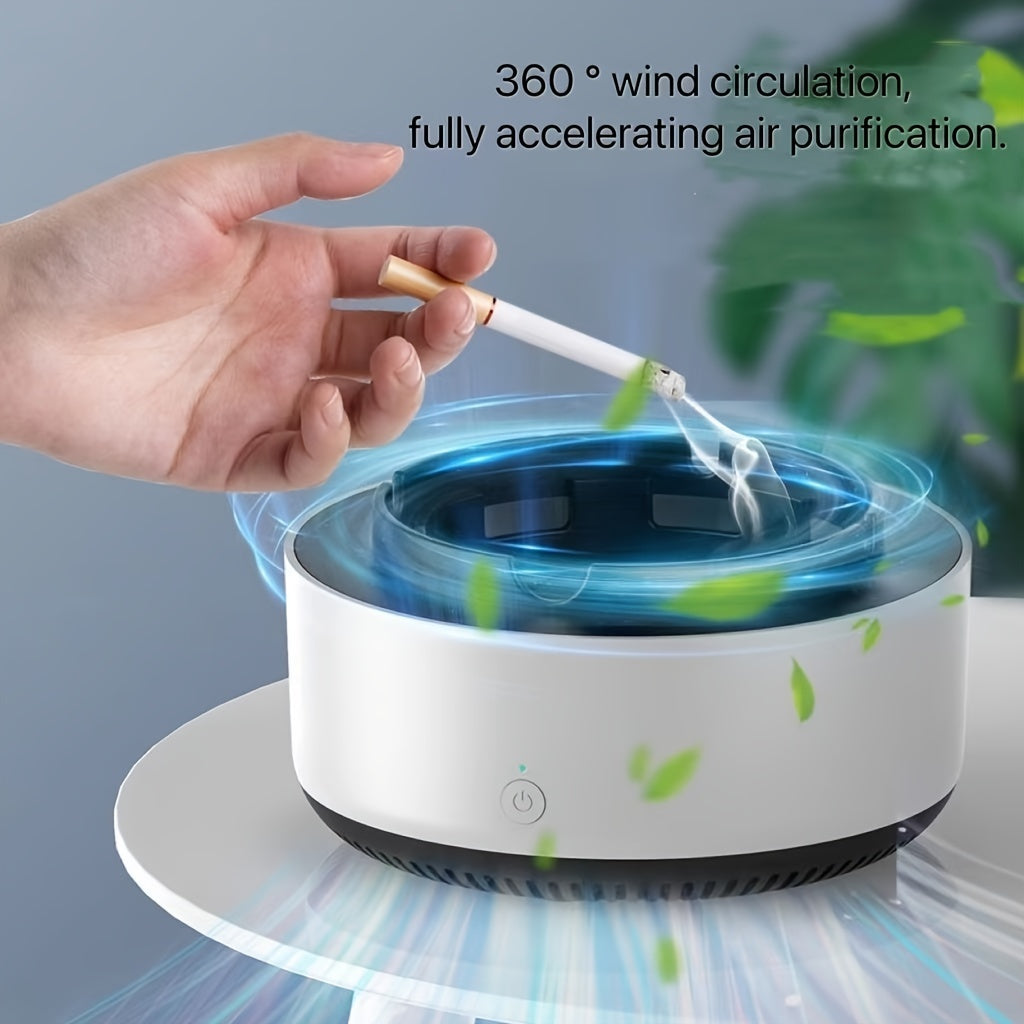 1pc, Smokeless Ashtray Air Purifier for Living Room and Office - Removes Second-hand Smoke and Emits Aromatherapy - Smart and Convenient