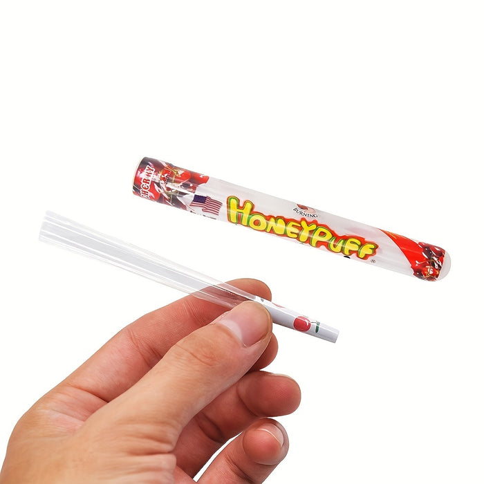 2pcs/tube, Explosive Flavor 78MM Transparent Paper Honeypuff Cone Formed Flare Rolling Paper