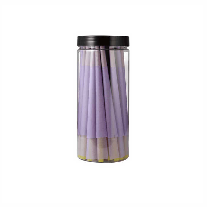 50pcs, Purple Pre Rolled Cones, Classic King Size Cones, 4.2inches/108mm, Pre-Rolled Cones, Rolling Papers Cones, Rolling Paper With Tips, Purple Rolling Paper, Smoking Accessories