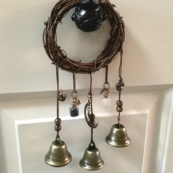 Magical Witch Bell Wind Chime - Add a Touch of Magic to Your Home Decor!