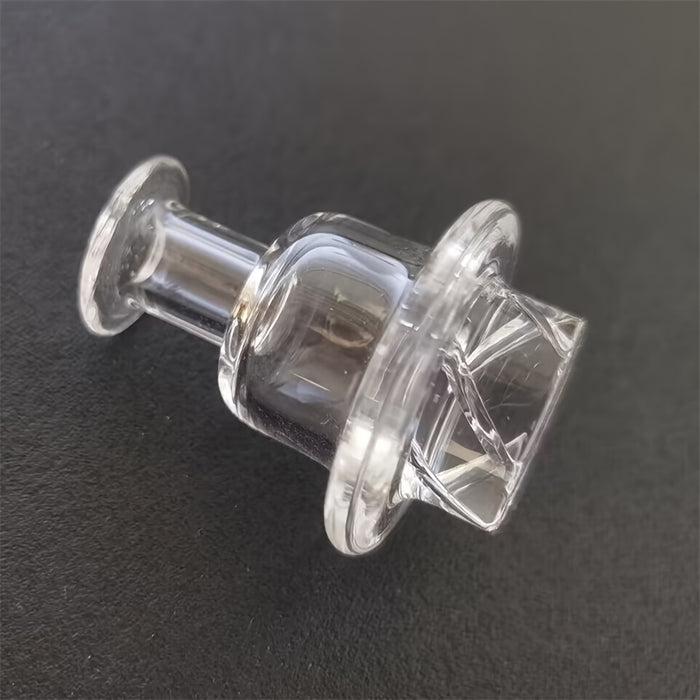 1pc Quartz Cyclone Glass Carb Cap Airflow Outlet For Banger Accessories