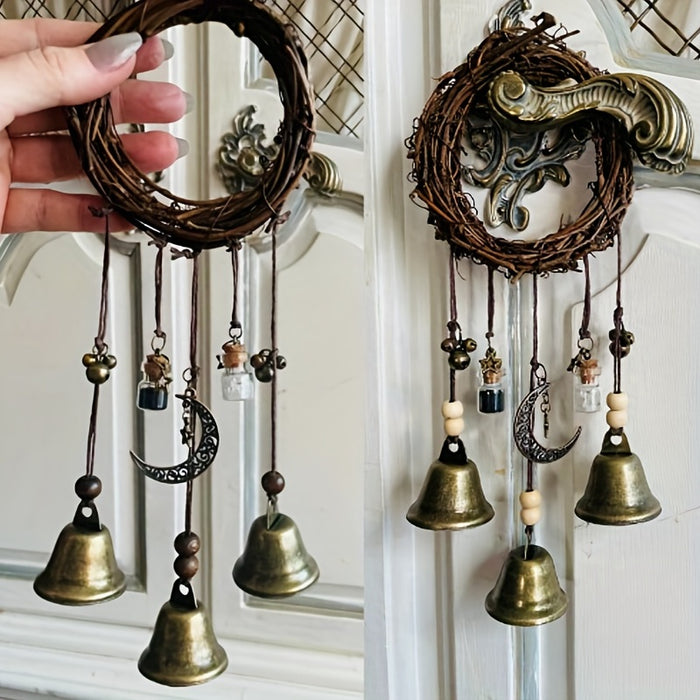 Magical Witch Bell Wind Chime - Add a Touch of Magic to Your Home Decor!