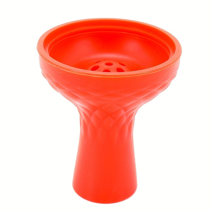 1pc, Silicone Bowl, 7-hole Silicone Bowl Shape Accessories, Perfect With Charcoal Holder