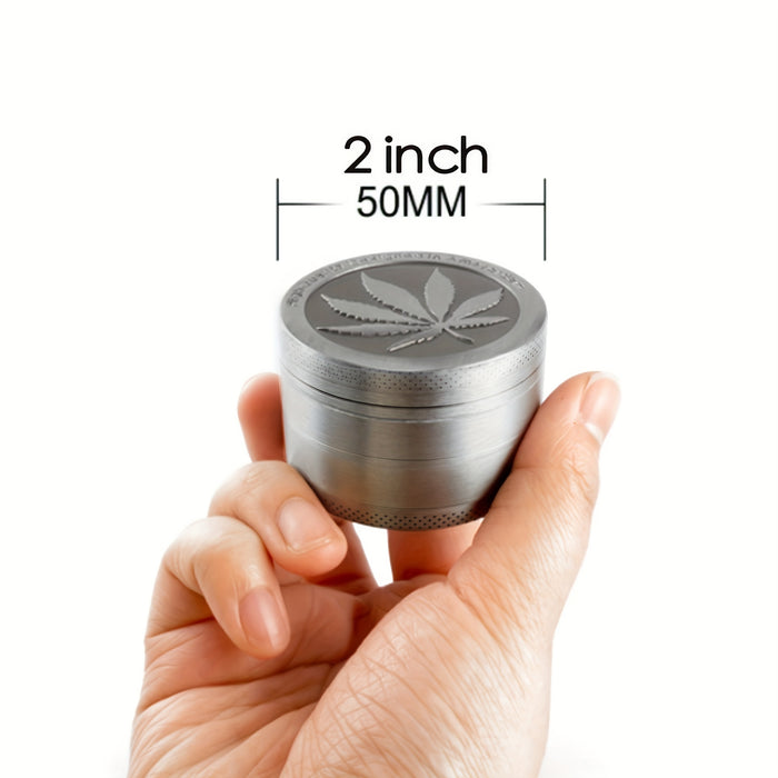 1 Pack Spice Herb Grinder 2 Inch Small Tobacco Grinders Multi-purpose Crusher Kitchen Gadgets, Spice Grinder