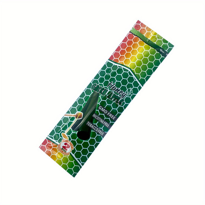 2pcs/bag, Rolling Paper, Fruit-flavored Cigar Paper With Tips, Rolling Papers For Cigarette, Cones For Smoking, Smoking Accessories