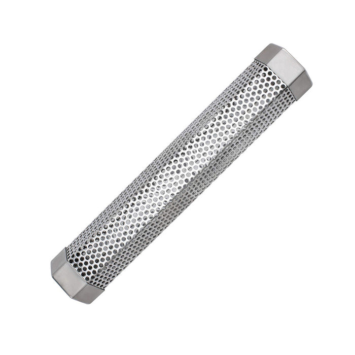 1pc Pellet Smoking Tube, BBQ Blowing Net, Stainless Steel Smoking Tube, Outdoor BBQ Accessories