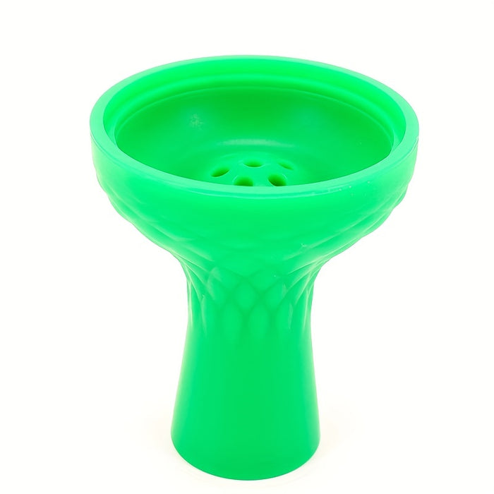 1pc, Silicone Bowl, 7-hole Silicone Bowl Shape Accessories, Perfect With Charcoal Holder