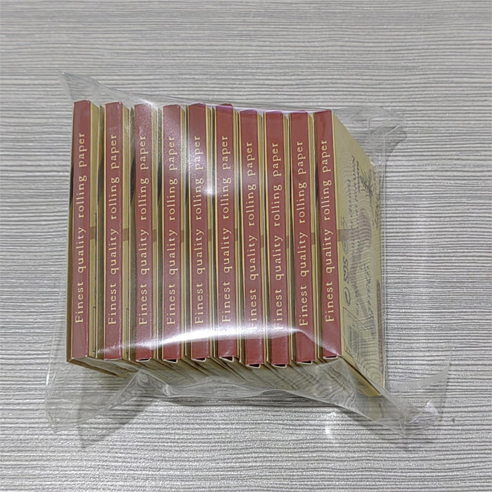 2/5/10booklets, Honeypuff Pre-rolled Cones (70mm), Tapered Paper With Tips On The Roll, Suitable For Regular Flavor Paper, Translucent Pre-Rolled Cones, Cigarette Paper, Hornet Natural Unrefined Rolling Paper, Cones King Size