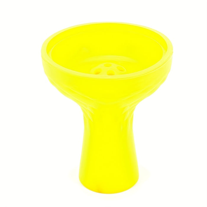 1pc, Silicone Bowl, 7-hole Silicone Bowl Shape Accessories, Perfect With Charcoal Holder