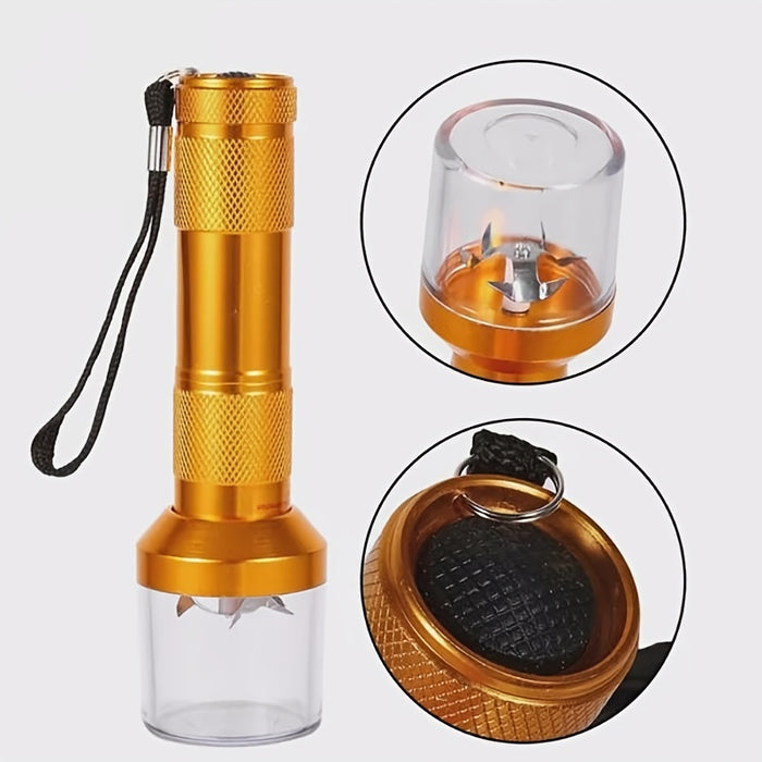 1pc, New Fashion Electric Tobacco Crusher, Spice Crusher, Smoke Herb Crusher, Grass Crusher, Tobacco Grinder