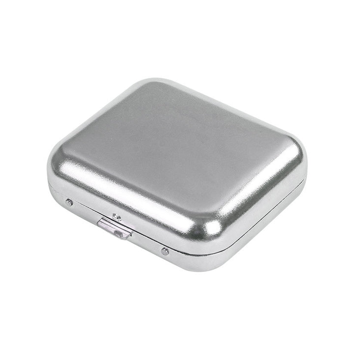 1pc, Mini Metal Ashtray Portable Small Ashtray Outdoor Portable Pocket Ashtray Creative Car Smoking Accessories