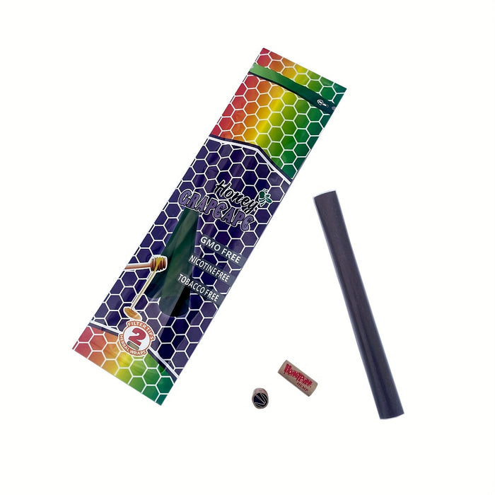 2pcs/bag, Rolling Paper, Fruit-flavored Cigar Paper With Tips, Rolling Papers For Cigarette, Cones For Smoking, Smoking Accessories