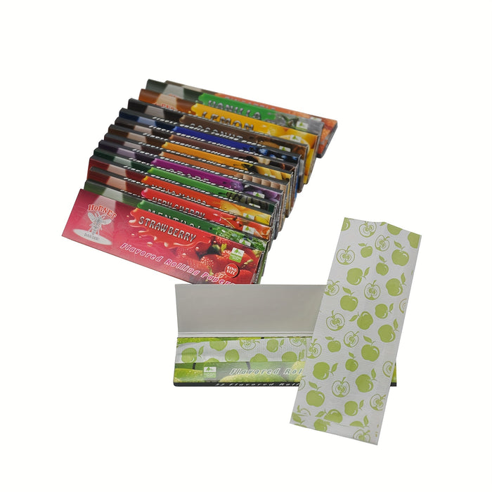 3booklets, Honeypuff Pre-rolled Cones (78mm), Tapered Rolling Paper With Tips On The Roll,Flavor Paper, Translucent Pre-Rolled Cones, Cigarette Paper, Hornet Natural Unrefined Rolling Paper, Cones King Size