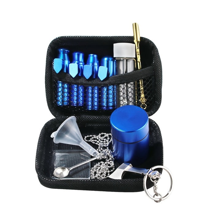 1set Quality Smoking Pipe Set, Portable Food Spice Container Suitable For Outdoor Camping