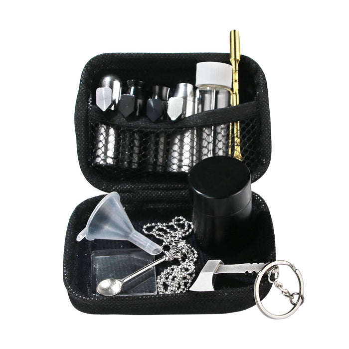 1set Quality Smoking Pipe Set, Portable Food Spice Container Suitable For Outdoor Camping